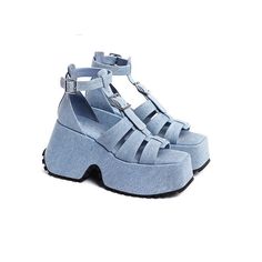 Women's 2023 Fashion Denim Open Toe T Strap Slingback Platform Sandal Shoes a69 | eBay Sandal Shoes, 2023 Fashion, Cordial, T Strap, Platform Sandals, Denim Fashion, Be Happy, Open Toe, Shoes Sandals