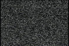 an old black and white television screen with no signal