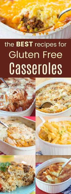 the best recipes for gluten free casseroles