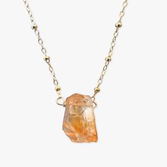 The meaning of citrine is focused on prosperity, joy, and energy. It helps to uplift your mood & reminds you not to let go of your personal power. Raw Citrine crystal pendant approx 15mm x 20mm Choose your favorite chain, refer to listing image to see them~1.5mm 14k gold fill cable, 14k gold fill satellite, sterling silver cable, sterling silver satellite, antique brass ~2.5mm oxidized sterling silver and gunmetal plated silver chains Handmade in Arizona Necklace size guide The satellite chain h Fluorite Bracelet, Raw Citrine, Tarnished Jewelry, Ray Of Sunshine, Jasper Bracelet, Personal Power, Sterling Jewelry, Choker Style, Citrine Crystal