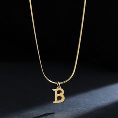 Let your style shine with this A-Z Alphabet Gold Plated Stainless Steel Pendant Necklace! Crafted of durable gold-plated stainless steel for a lasting shine, this stylish necklace will have you looking like a timeless fashionista. Make a statement today. Black Friday Jewelry, Mens Stainless Steel Rings, Jewelry Organizer Storage, Letter Pendant Necklace, Initial Necklace Gold, Natural Stone Bracelets, Waterproof Jewelry, Trendy Necklaces, Chains Necklaces