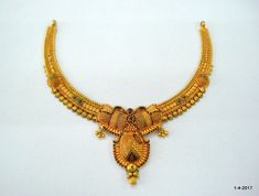 vintage antique 20kt gold necklace choker from rajasthan india. great handmade design made of solid 20kt yellow gold. nice handmade design good for jewelry collection.Note - we provide adjustable cord to wear this necklace.length - 19.3 cm(7.6") width max . - 4.8 cm(1.88") weight approx - 22.6 gramsmaterial - 20kt yellow gold.spj Gold Necklace Choker, Gold Peacock, Gold Nose Stud, Piercing Jewellery, Handmade Gold Jewellery, Nose Rings, Rajasthan India, Nose Ring Stud, Nose Stud