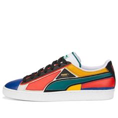 Puma Suede Layers Sneakers 'Blazing Blue Varsity Green' 387480-01 (SNKR/Skate/Unisex/Low Top/Non-Slip/Wear-resistant) Retro Low-top Custom Sneakers For Sports, Sporty Multicolor Skate Shoes For Streetwear, Retro Lace-up Custom Sneakers For Sports, Retro Blue Custom Sneakers For Sports, Sporty Multicolor Lace-up Skate Shoes, High-top Puma Sneakers For Jogging, Multicolor Custom Sporty Sneakers For Sports, Multicolor Sporty Custom Sneakers For Sports, Puma Logo Sneakers For Jogging