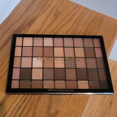 New Revolution Eyeshadow Palette 45 Colors Ultimate Nudes Makeup Revolution London ///9///0 Makeup Revolution Lipstick, Revolution Eyeshadow Palette, Makeup Revolution Palette, Makeup Revolution Eyeshadow, Brown Eyeshadow Palette, Revolution Palette, American Makeup, Revolution Eyeshadow, Revolution Makeup