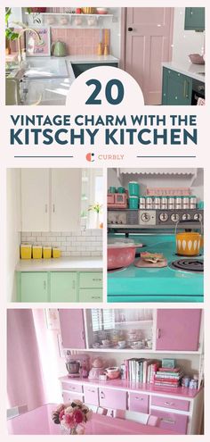 vintage charm with the kitschy kitchen by curvy on etsyle com