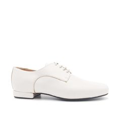 Derby / White-Monsieur Pivot- Axis Tango - Best Tango Shoes Tango Shoes, Dance Movement, Street Shoes, Shoe Bags, Florence Italy, Off Black, Rubber Heels, Toe Designs, Product Images