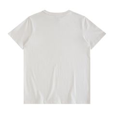 Pure Cotton White Basic T-Shirt Fabric: 100% Cotton Size: S, M, L, XL, 2XL, 3XL Multiple Color Selections: White  Season: Summer Classic Crew Neck T-shirt With Text Print, Casual Solid T-shirt With Graphic Print, Classic Cotton T-shirt With Letter Print, Classic White Cotton T-shirt, Casual White Pre-shrunk T-shirt, Solid Color Cotton Tops With Graphic Print, Solid Cotton Tops With Logo Print, Solid Cotton Top With Logo Print, Solid Cotton Tops With Graphic Print