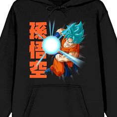 Elevate your casual attire with this men's hoodie inspired by the iconic Dragon Ball Super manga series. In a sleek black hue, this hoodie features a big colorful graphic of Super Saiyan in action. The attached hood provides extra warmth and style in cooler weather. Crafted from a blend of 60% cotton and 40% polyester, it ensures both softness and durability. Whether you're a dedicated fan of the series or simply appreciate its unique aesthetic, this hoodie is a bold statement of your connection