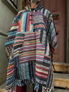 Unisex Boho Poncho, Handmade Poncho, Coat, Gift for Him, Boho Festival Hippy Baja Outdoor Poncho, Hippie Poncho, Mexican Pancho, Western - Etsy Boho Poncho, Poncho Coat, Boho Festival, Different Styles, Gifts For Him, Halloween Shopping, Gender Neutral, Art Collection, Bathing Beauties