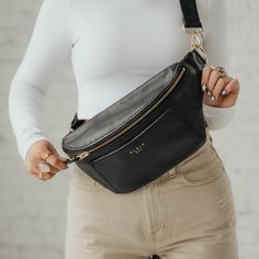 Meet your new go-to accessory: our 100% Genuine Leather Fanny Pack, the ultimate blend of fashion and function. Designed in the USA by a mom of 5 and handmade to perfection. Easily transform the fanny pack for your lifestyle—timeless and versatile, the fanny pack can be worn around the waist, across the chest, around the back, or over the shoulder. Luxury on the outside and wipeable on the inside, clean-up is a breeze with the water-resistant interior lining. Not only does it scream style, but i You Look Fab, Leather Fanny Pack, Chic Accessories, Fall 2024, Leather Accessories, Fanny Pack, Scream, Fashion Games, Bag Sale