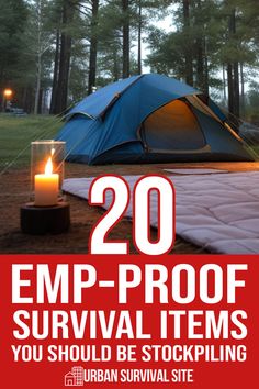 It's been estimated that 90% of people would die after a year without power. To survive, you need to stockpile things that are EMP proof. How To Survive Without Electricity, Power Outage Hacks, Emp Preparedness, Emp Survival, Family Emergency Binder, Off Grid Survival