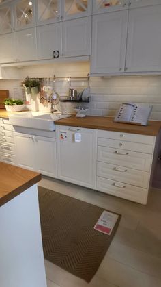 the kitchen is clean and ready to be used as a place for cooking or eating