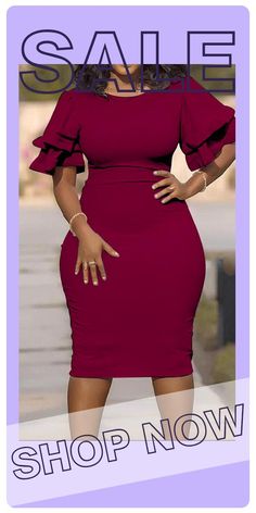 Fashion Slim Large Size Step Skirt Wine Red Dress-JJ1908302-2 Fitted Solid Red Midi Dress, Mid-length Mini Dress For Party, Red Knee-length Mini Dress, Red Stretch Bodycon Knee-length Dress, Red Stretch Knee-length Bodycon Dress, Short Sleeve Red Midi Dress, Red Short Sleeve Midi Dress, Summer Fitted Burgundy Midi Dress, Red Non-stretch Short Sleeve Midi Dress