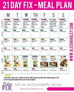 Meal Prep Plan, 21 Day Meal Plan, 21 Day Fix Extreme, 21 Day Fix Meals