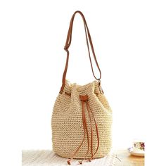 Free U.S. shipping. Style:  , color:Beige, suite for season：Spring, Summer, Autumn ，Anniversary, Date, Going out, Honeymoon, Material Paper rope, Beige Straw Bucket Bag Vintage Shoulder Summer Handbags Casual Beige Shoulder Bag For Day Out, Casual Beige Bucket Bag For Beach Season, Bohemian Beige Bags For A Day Out, Casual Cream Summer Bags, Bohemian Beige Bucket Bag For Day Out, Casual Beige Woven Bucket Bag, Trendy Cream Bucket Bag For Vacation, Casual Cream Bucket Bag For Beach Season, Summer Cream Bucket Bag With Large Capacity