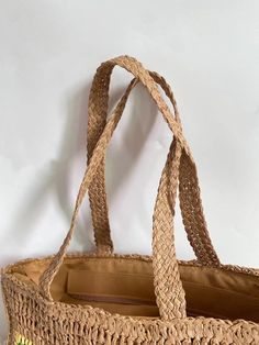 IN STOCK. FAST SHIPPING FROM LOS ANGELES. 3-5 DAYS Chic large straw woven tote bag perfect for all occasions. This classic tote bag is the perfect addition to any wardrobe. It features a timeless summer style that won’t go out of fashion. Durable and lightweight, it will comfortably accommodate your everyday essentials. Size approximately 40cm wide x 28cm tall (16in x 11in) Designer Style ID: 8435 Large Straw Woven Tote Bag, Summer Bag, Everyday Shoulder Bag, Beach Bag Everyday Shoulder Bag, Tote Bag Summer, Classic Tote Bag, Summer Tote, Bag Summer, Boho Bags, Woven Tote Bag, Summer Bag, Designer Style