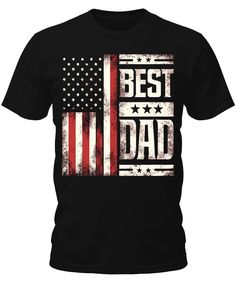 🎉Celebrate the best dads ever with our Men's Best Dad Flag Shirt! 🇺🇸 Show your love and appreciation this Father's Day with this patriotic graphic tee. ❤️ Get yours now and make dad feel extra special! #FathersDay #BestDadEver #Patriotic #GraphicTee #GiftForDad #FamilyLove #DadLife #USA #AmericanPride #DadStyle Patriotic Black T-shirt With Letter Print, Patriotic Black T-shirt For Veterans Day, Father's Day Graphic Tee With Logo Print, Father's Day Cotton T-shirt With Graphic Print, Father's Day Black Shirt With Screen Print, Father's Day Black T-shirt With Text Print, Father's Day Graphic Tee Shirt With Text Print, Father's Day Graphic Tee With Text Print, Father's Day Graphic Print Crew Neck Shirt