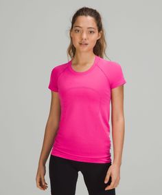 Swiftly Tech Short Sleeve Shirt 2.0 | Women's Short Sleeve Shirts & Tee's | lululemon Lululemon Swiftly Tech Short Sleeve, Lululemon Shirt, Swiftly Tech Short Sleeve, Lululemon Swiftly Tech, Lululemon Swiftly, Swiftly Tech, Short Sleeve Shirt Women, Short Sleeve Shirts, Hip Length