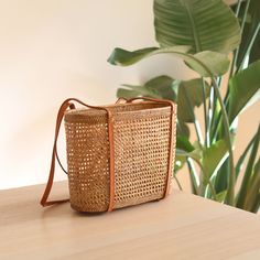 The Bali Rattan Woven Tote Bag is the perfect accessory for any stylish woman. This beautiful, handmade rattan bag is made by skilled artisans in Bali, using natural materials to create a one-of-a-kind piece that is both fashionable and functional. The woven design adds a unique touch to the classic rattan style, making it the perfect tote bag for everyday use or a day out. With its spacious interior and beautiful design, the Bali Rattan Woven Tote Bag is sure to impress. Shop now and add a touc Rattan Style, Rattan Handbags, Felt Finger Puppets, Felt Coasters, Phone Wristlet, Felt Baby, Rattan Bag, Felt Garland, Thread Earrings