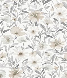 sample flower market peel stick wallpaper in neutral by roommates 1 Boho Nursery Wallpaper Accent Walls, Black And White Powder Room Wallpaper, Affordable Peel And Stick Wallpaper, Wallpaper Laundry Room Accent Walls, Farmhouse Peel And Stick Wallpaper, Modern Farmhouse Wallpaper, Home Office Wallpaper, Bath Wallpaper, Renter Friendly Decorating