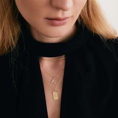 Get your hands on our CZ Initial Necklace, beautifully crafted in 14K solid gold. This personalized necklace for women features a stylish cursive letter, making it an ideal custom gift. Its sparkling CZ solitaire accentuates the script initial, adding an extra touch of elegance. This high-quality solid gold necklace is not just a fashion accessory but a timeless piece that adds a personal touch to any outfit. 14K solid gold handcrafted pieces 100% ethical sourced jewelry Material: 14k Solid Gold Letter Making, Script Initial, Solid Gold Necklace, Solitaire Necklaces, Cross Bracelet, Personalized Bracelets, Personalized Rings, Evil Eye Necklace, Evil Eye Bracelet