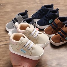 * Soft and Cozy* Include: 1 Shoes* Upper Material: Canvas* ImportedBest Sales Baby Boys Magic Tape Solid Soft Sneakers,which is ideal to wear it in Autumn.Fashionable high quality organic and affordable clothes Baby Boys Magic Tape Solid Soft Sneakers that will always catch the attention of people.Baby Boys Magic Tape Solid Soft Sneakers are very comfortable to wear and the material is easy to clean. Heart is not as good as action, quickly buy Baby Boys Magic Tape Solid Soft Sneakers to your lit Clean Heart, Baby Boy Shoes, Boy Shoes, Sneakers Grey, Sneakers Online, Affordable Clothes, Baby Boy Outfits, Deep Blue