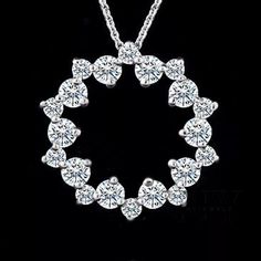 Moissanite Fancy Wedding Pendant 14k White Gold 😂 9 And 10