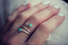 Turquoise ring Sterling silver ring stacking ring midi Adjustable Dainty Toe Rings In Sterling Silver, Adjustable Dainty Sterling Silver Toe Rings, Adjustable Bohemian Turquoise Promise Ring, Dainty Adjustable Midi Rings Stamped 925, Bohemian Stackable Rings For Everyday, Everyday Bohemian Stackable Rings, Bohemian Everyday Stackable Rings, Bohemian Sterling Silver Turquoise Wedding Ring, Dainty Sterling Silver Midi Rings With Open Band