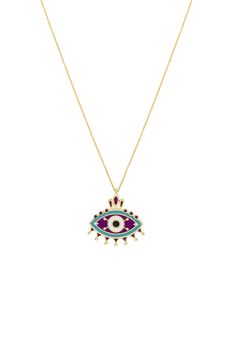 Whether you're looking for a birthday gift or an everyday accessory, this Evil Eye Necklace will delight you. In different world cultures, the Evil Eye Necklace is considered very powerful. Wear this Multicolor Eye Pendant, which will offer curses to all evil people who will cherish stepping over. This fashionable, Colorful Enamel Necklace is perfect for outfits of all colors and styles. The symbol of this Trendy Ethnic Necklace translates into any culture, as it reflects the common human desire Unique Multicolor Enamel Necklaces, Unique Hand Painted Necklaces For Festivals, Unique Multicolor Enamel Necklace, Evil Eye Enamel Jewelry As A Gift, Evil Eye Enamel Jewelry Gift, Multicolor Enamel Pendant Necklaces, Multicolor Enamel Pendant Necklace, Traditional Multicolor Necklace For Gifts, Colorful Adjustable Chain Jewelry Gift