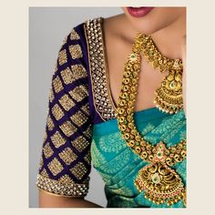 Aari blouse for women Wear- blouse for wedding and party wear Festive Traditional Drape Top For Wedding, Festive Cutdana Blouse For Reception, Navratri Reception Blouse Piece With Motifs, Reception Saree Blouse With Motifs, Reception Blouse Piece With Motifs For Navratri, Fitted Motifs Blouse For Reception, Fitted Blouse With Motifs For Reception, Transitional Season Zari Work Blouse For Reception, Saree Blouse With Self Design For Reception