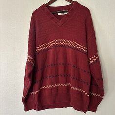 The Fox Vintage Sweater Men’s Size Large Maroon  | eBay Fox Sweater, Vintage Fox, Comfortable Sweater, Sweater Men, Vintage Sweater, Maroon Color, The Fox, Vintage Sweaters, Pullover Styling