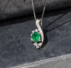 comes with gold chain necklace  imported from Japan Diamond Pendant Necklace, Gold Chain Necklace, Natural Emerald, Special Price, Diamond Pendant, Gold Chain, Gold Chains, Statement Rings, Singapore