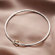 Silver Bracelet Designs, Posh Totty, Personalised Bangle, Handmade Silver Jewellery, Silver Bracelets For Women, Bangles Making, Sterling Silver Bangle Bracelets, Silver Jewelry Design, Jewelry Workshop