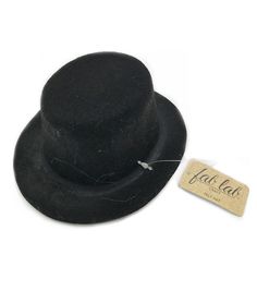 The Fab Lab Craft Felt Top Hat - Black will add the perfect finishing touch to your kid’s handmade doll This hat is made of felt and sports a black shade Have them decorate it with bows or beads, or tie a ribbon around it to make it visually appealingBlack felt top hat 5 inches Skeleton Top Hat, Hat Centerpieces, Top Hat Centerpieces, Skeleton Top, Fab Lab, Hat Template, Derby Hats Fascinators, How To Tie Ribbon, Mad Hatter Hats