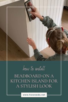 Looking to update your kitchen island and add some visual interest? Installing beadboard panels is an easy and affordable DIY project that can give your island a fresh, textured look. Here’s how I did it step-by-step, including some tips to make the process smoother. Breadboard Kitchen, Adding Bead Board To Kitchen Island, How To Trim Out Beadboard, How To Install Beadboard Walls, Installing Beadboard, Caulk Paint