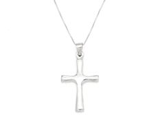 Minimalist Cross Necklace made of Solid 925 Sterling Silver ☞ made to last. Matching Ring & Matching Earrings ☞ please ask me Details:• Silver Cross Pendant• Dimensions: Pendant Height 40mm, Width 21mm• Free Complimentary Chain• Solid 925 Sterling Silver SKU TE-110 Adjustable Sterling Silver Cross Pendant Jewelry, Adjustable Sterling Silver Cross Pendant, Minimalist Box Chain Pendant Jewelry, Minimalist Hypoallergenic Cross Jewelry, Minimalist Cross Pendant Jewelry Gift, Minimalist Box Chain Jewelry For Jewelry Making, Hypoallergenic Cross Jewelry For Everyday, Minimalist Jewelry With Adjustable Chain And Cross Pendant, Nickel-free Sterling Silver Cross Pendant Jewelry