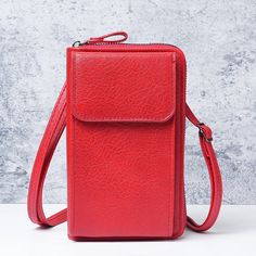 Occasion: Daily Matching Category: Mobile Phone Bag Material: pu Suitcase shape: Vertical model in square shape Closure Type: Package cover type Fashion Element: Sewing Line Style: Urban Simplicity Women Wallet, Wallet Organization, Mobile Phone Bag, Shoulder Messenger Bag, Womens Crossbody Bag, Chest Bag, Handbags For Men, Shoulder Purse, Phone Bag