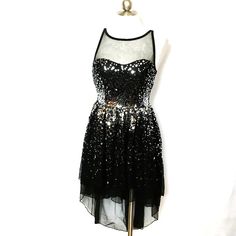 Black Mini Dress With Contrast Sequin For Prom, Black Shimmer Dresses For Prom, Black Shimmer Dress For Prom, Black Glitter Dress For Prom, Black Sequin Dress With Contrast For Party Season, Black Contrast Sequin Dress For Party Season, Fitted Black Glitter Evening Dress, Glamorous Black Glitter Evening Dress, Glamorous Black Glitter Dress