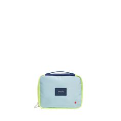 STATE bags Bensen toiletry kit polyester canvas navy neon front view click to zoom Play Kitchen Accessories, Hanging Toiletry Bag, Magnolia Baby, American Children, Learn Crafts, Toiletry Kit, Dopp Kit, Holiday Books, Backpacking Packing