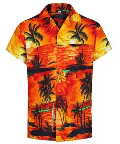 Palm Tree Print Brand New Hawaiian  Shirts by Pepper Tree Vintage Brand 100% Terivoile, short sleeve soft and light weighted Floral printed men's contemporary Hawaiian shirt for summer and holiday beach wear. It is manufactured with very fine and soft cotton to give extra comfort and stylish look. There is a quality assurance by Pepper Tree Vintage. We will bring you trend lead vintage pieces that will guarantee you stand out from the high street crowd SIZE GUIDE (All measurements are taken with Shite Shirt, Bad Shirts, Mens Beach Shirts, Pepper Tree, Funny Hawaiian Shirts, Funky Shirts, Hawaii Party, Hawaii Outfits, Minimalist Capsule Wardrobe