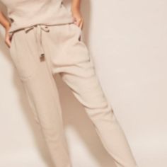 Dk Active's Deuce Pant In Beige - Nwt. Easy, Slightly Oversized Waffle Joggers W/ Twill Drawstring And Metal Cap Aglets; There Is Also A Matching Arlo Hoodie (Sold Separately). Questions? Feel Free To Comment Below! High Waist Beige Relaxed Fit Sweatpants, Beige High Waist Relaxed Fit Sweatpants, Summer Beige Sweatpants For Loungewear, Relaxed Beige Pants For Fall, Chic Beige Sweatpants For Loungewear, Neutral Bottoms For Lounging In Spring, Spring Neutral Bottoms For Lounging, Spring Lounging Bottoms In Neutral Color, Relaxed Fit Neutral Bottoms For Lounging