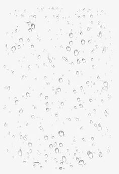 rain drops on the window glass in front of a white background with black and white images