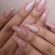 Unicorn Nails Designs, Blush Pink Nails, Bridesmaids Nails, Unicorn Nails, Blush Nails, Nails French, Acrylic Nails Coffin, Bridal Nails, Prom Nails