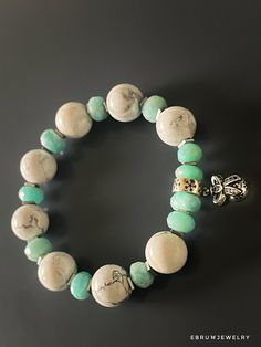 Aquamarine Christmas Bracelet - EBRU JEWELRY Aquamarine Beaded Bracelet As Gift, Aquamarine Beaded Bracelets As Gift, Beaded Aquamarine Bracelet For Gift, Adjustable Aquamarine Bracelets With Natural Stones, Handmade Adjustable Aquamarine Bracelet, Silver Amazonite Bracelet As Gift, Silver Amazonite Bracelet For Gift, Handmade Amazonite Round Bead Bracelets, Handmade Jade Bracelets For Meditation