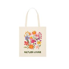 Our Nature Lover tote bag is printed on premium reclaimed and recycled materials. Digitally printed with non-toxic ink to be kinder on your skin and our planet. Our products transcend the seasons and are made to be used all year round. Product Features  300gsm 80% recycled cotton, 20% recycled polyester   In order to be as kind as possible to the planet, stock is made to order in small batches to eliminate over-production and waste. Orders will be shipped within 7 days. Love yourself. Love the planet. Love Manava. 80% cotton 20% recycled polyester Planet Love, Alphabet Jewelry, Stocking Fillers For Her, Forever Jewelry, Jewelry Ring Box, Women Accessories Bags, Love Yourself, Our Planet, Small Batches