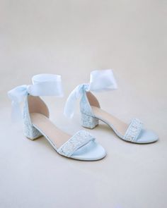 Low Heel Bridesmaid Wedding Shoes For Summer, Low Heel Summer Wedding Shoes For Bridesmaid, Summer Bridesmaid Wedding Shoes With Low Heel, Spring Wedding Lace-up Ankle Strap Sandals, Summer Lace Heels With Block Heel, Summer Lace Wedding Shoes With Low Heel, Summer Lace Block Heel Heels, Lace Heels For Summer Wedding, Spring Party Sandals With Lace