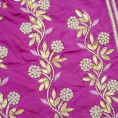 Fabric: Pure Silk Craft : Hand Embroidery Price mentioned is for 3 meters kurta fabric and dupatta 2.5 meters in chinon. Note- There may be slight color variations due to photographic reasons. This is a hand-woven product and any irregularities in the weaving or pattern should not be taken as a defect. These irregularities make every handloom piece unique. Purple Dupatta With Dori Work For Navratri, Purple Dori Work Dupatta For Festivals, Purple Dupatta With Dori Work For Festivals, Bollywood Style Banarasi Silk Sets With Embroidered Border, Purple Chanderi Traditional Wear With Dori Work, Festive Purple Dupatta With Dori Work, Diwali Banarasi Silk Churidar With Embroidered Border, Banarasi Silk Churidar With Embroidered Border For Diwali, Bollywood Style Banarasi Silk Churidar With Embroidered Border