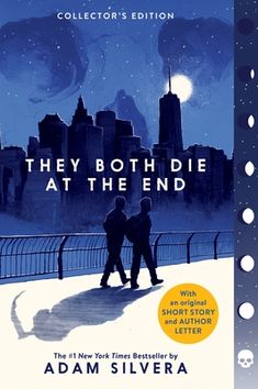 they both die at the end by adam siversa book cover with two people walking