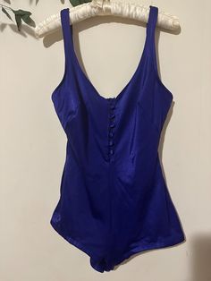 Vintage Le Cove Swimsuit - Etsy 70s Bathing Suit, Vintage 70s, Bathing Suit, Bathing Suits, Royal Blue, Size 16, Lighting, Purple, Blue