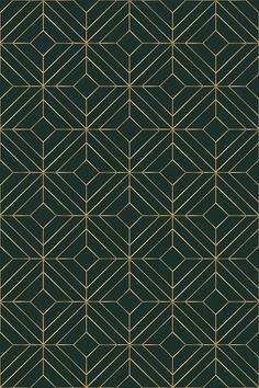 a black and gold geometric pattern